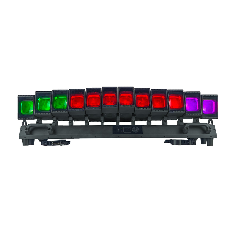 12 × 60W Giant Wave moving head light with powerful beam, wash effects and vertical movement for stage lighting