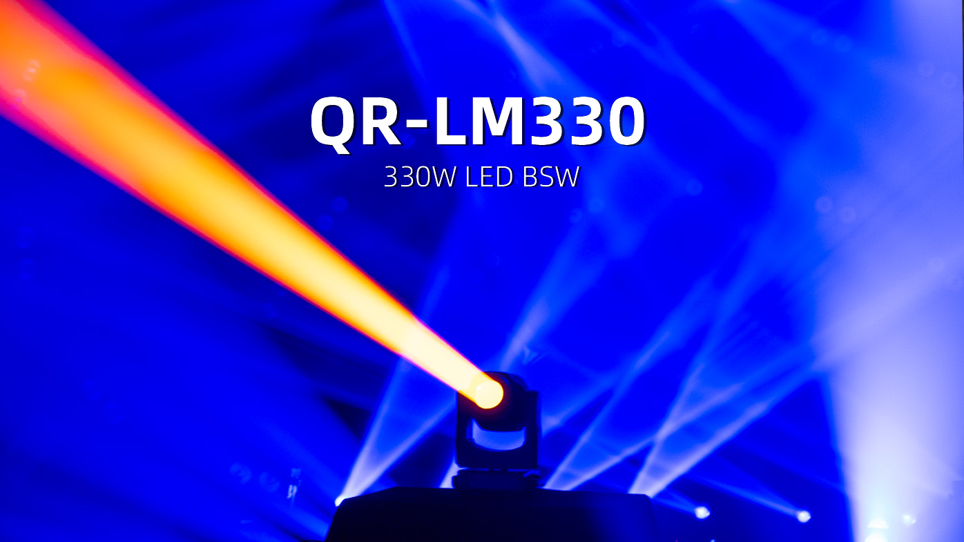 QR-LM330 Mini 330W LED BSW con CMY+CTO