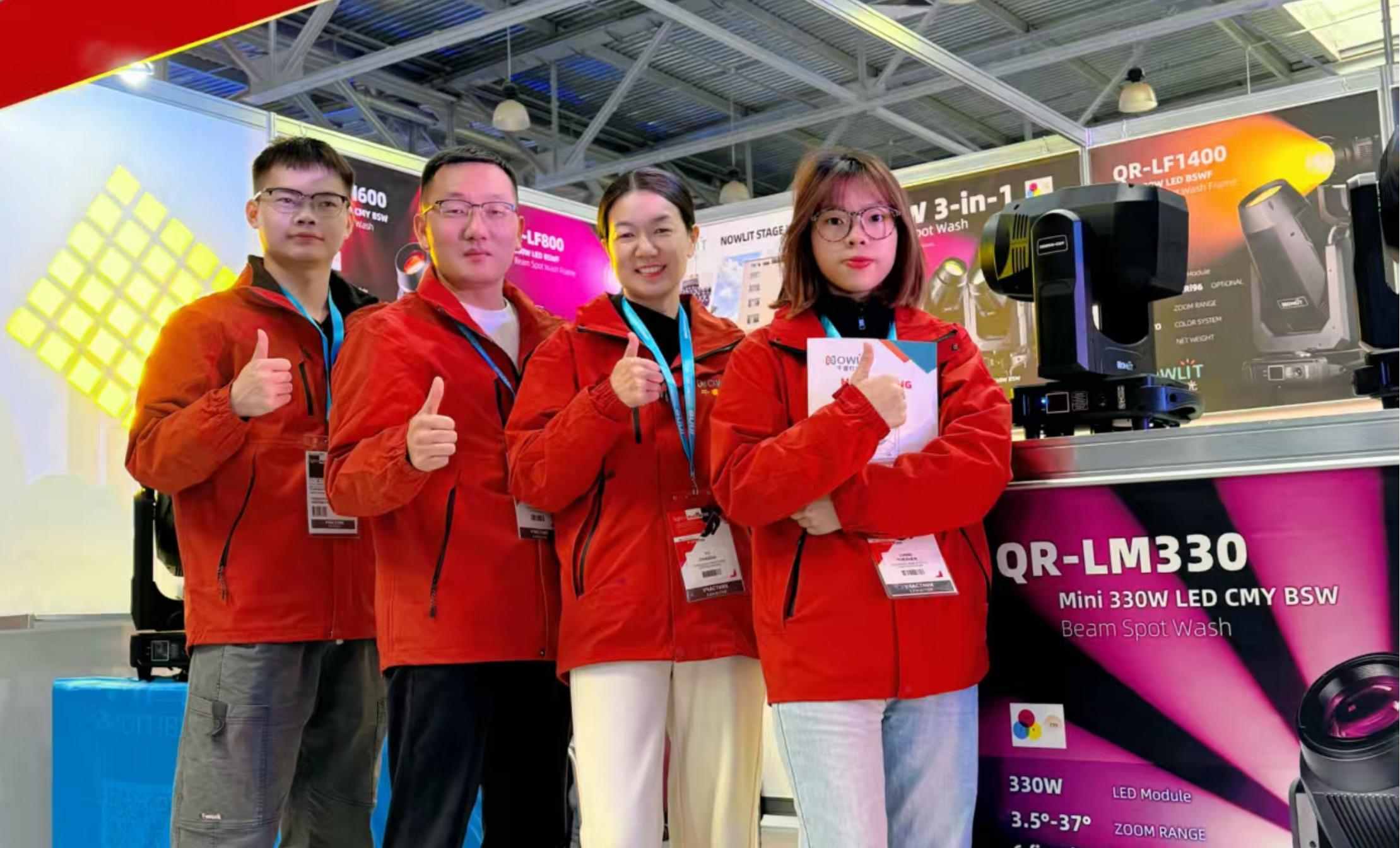 NOWLIT al Light + Audio Tec di Mosca 2025