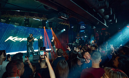 Progetto di illuminazione professionale per bar e club NOWLIT in Russia