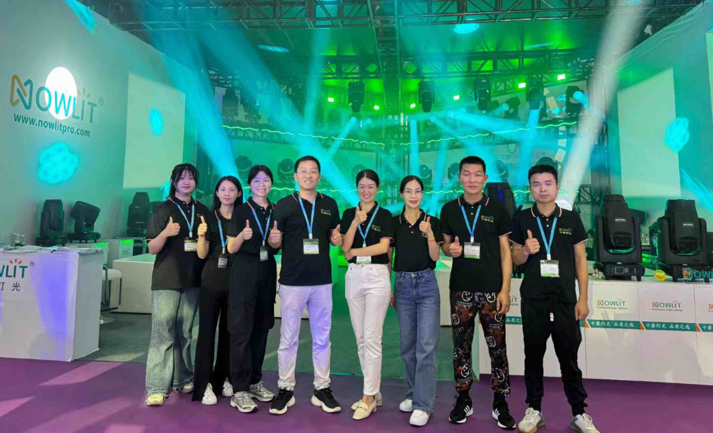 NOWLIT al Prolight + Sound Guangzhou 2024 - Momenti salienti