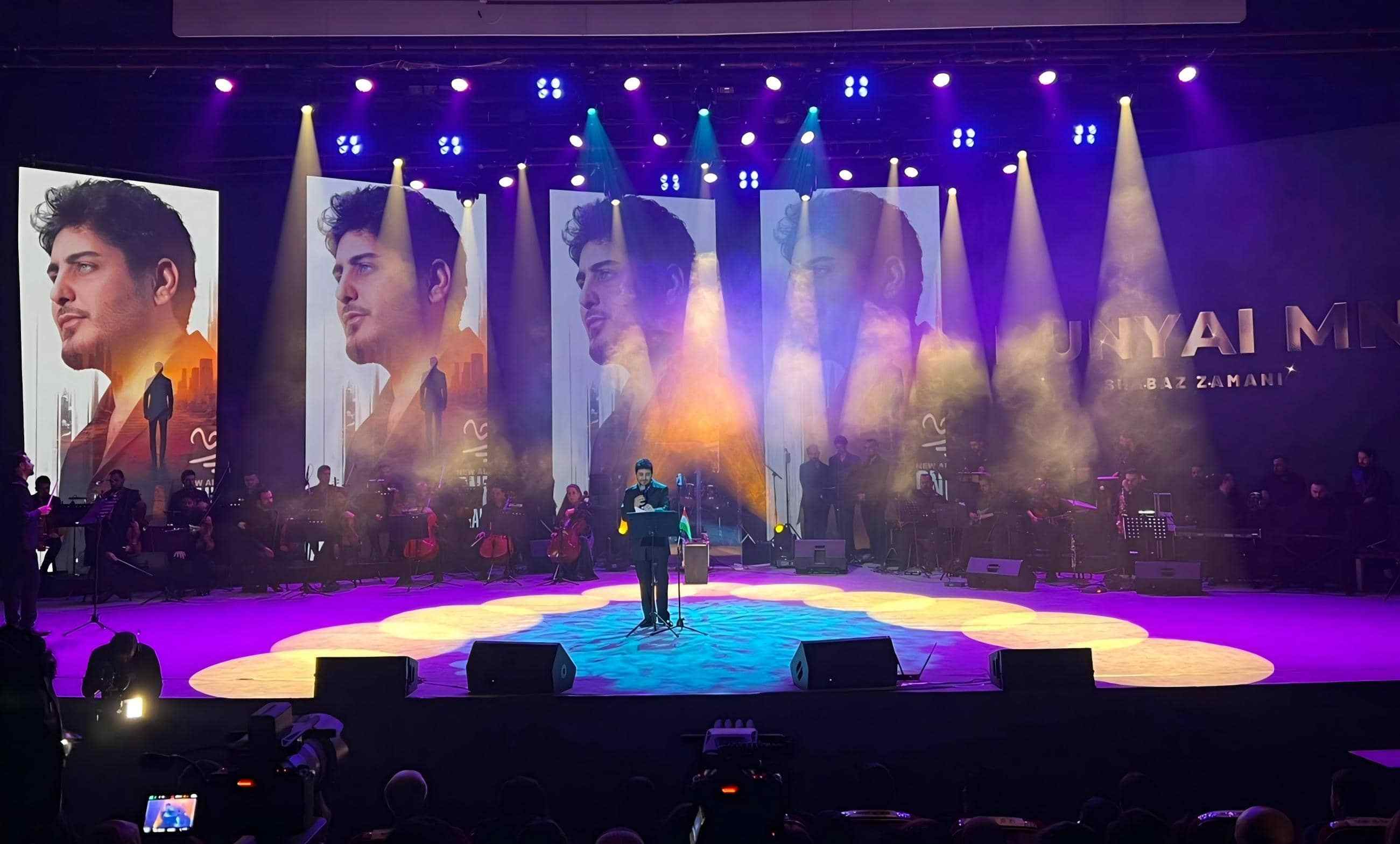 NOWLIT QR-LM400 | Progetto di illuminazione per concerti in Iraq
